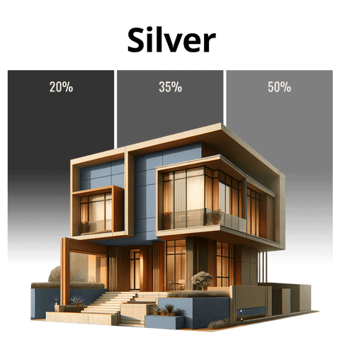 Solar Gard® Silver Home & Commercial Window Tint Film