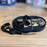 Black Ratchet Straps – Made in the USA