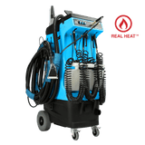 Mytee 80-120 Prep Center S all-in-one detail machine with extraction hoses and detailing tools
