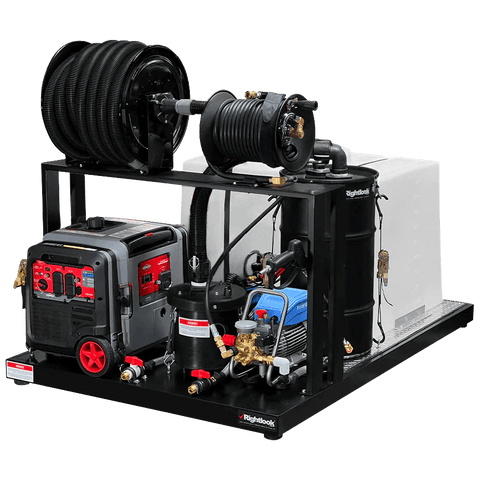 RightWash-E : Electric Double Decker Deluxe Detail Pro Skid