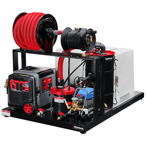 RightWash-E : Electric Double Decker Deluxe Detail Pro Skid