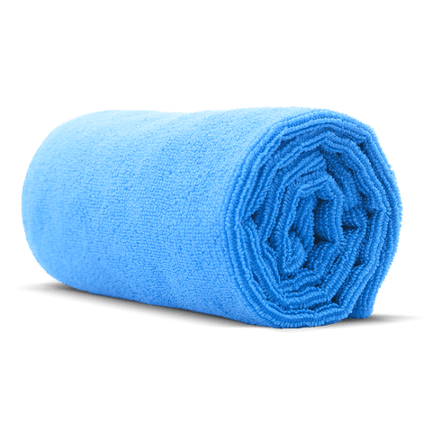 Premium 16" x 16" Microfiber Towel - Blue